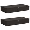 vidaXL Storage Box 2 pcs Non-woven fabric 90 x 48 x 15 cm 64.8 L