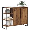 vidaXL Side Cabinet Old Wood 96.5 x 30 x 75 cm Engineered Wood