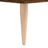 vidaXL Coffee Table Brown Oak 50x50x40 cm Engineered Wood