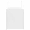 vidaXL Paper Bags 50 pcs with Handles White 32x22x24 cm
