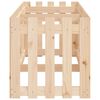 vidaXL Garden Raised Bed with Fence Design 200x50x50 cm Solid Wood Pine