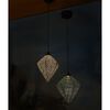 Luxform Solar LED Garden Hanging Light Oriental Tyana Pink