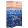 vidaXL Folding Room Divider 120x170 cm Paris by Night