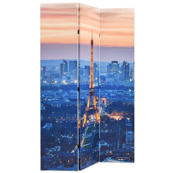 vidaXL Folding Room Divider 120x170 cm Paris by Night