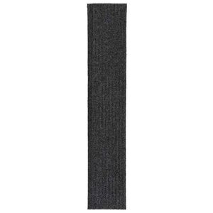 vidaXL Carpet Runner | Anthracite | 70% PP, 30% PES | 100x500 cm | Non-slip