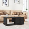 vidaXL Coffee Table Black 90x50x35 cm Engineered Wood