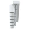 vidaXL Ceiling Spotlight White 73 x 6.5 x 11.5 cm Steel