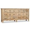 vidaXL Sideboard Solid Mango Wood 200x40x90 cm