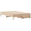 vidaXL Bed Frame without Mattress 160x200 cm Solid Wood Pine