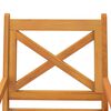 vidaXL Outdoor Dining Chairs 2 pcs Solid Wood Acacia