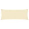 vidaXL Sunshade Sail 160 g/m&sup2; Cream 2x4.5 m HDPE
