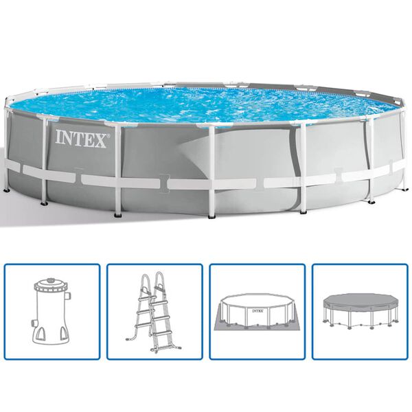 Intex Prism Frame Swimming Pool Set 457x107 cm 26724GN