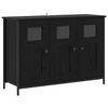 vidaXL Sideboard Black Oak 100 x 35 x 70 cm Engineered Wood