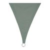 Perel Shade Sail Square 5 m Green Grey