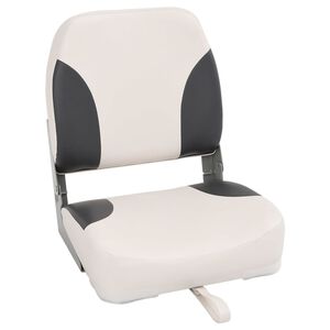 vidaXL Boat Seat with Fixing Strap Foldable 41x36x48 cm