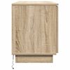 vidaXL TV Cabinet Sonoma Oak 100 x 38 x 49 cm Engineered Wood