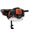 vidaXL Auger Ground Drill Orange