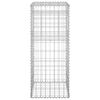 vidaXL Gabion Basket Post 40x40x100 cm Iron