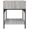 vidaXL Bedside Table Grey Sonoma 40x41x50 cm Engineered Wood