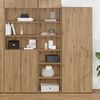 vidaXL Cabinet Artisan Oak 50 x 41 x 185 cm Engineered Wood
