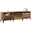 vidaXL TV Cabinet Old Wood 150 x 30 x 45 cm Engineered Wood and Iron