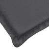vidaXL Lowback Chair Cushions 6 pcs Melange Anthracite 100x50x4 cm Fabric