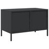 vidaXL TV Cabinet Black 68x39x43.5 cm Cold-rolled Steel