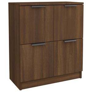 vidaXL Sideboard Brown Oak 60x30x70 cm Engineered Wood