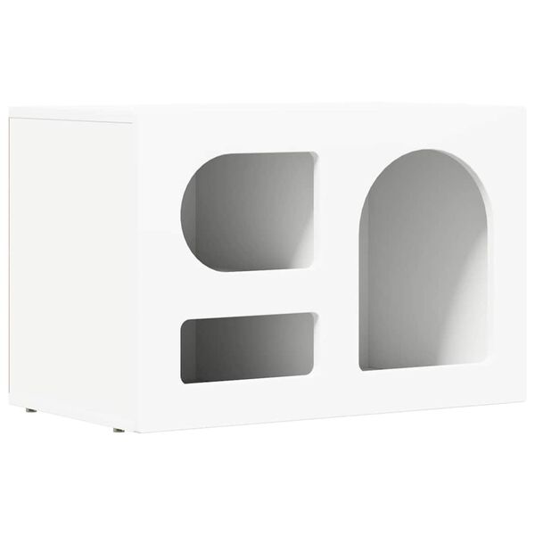 vidaXL TV Cabinet White 60 x 35 x 40 cm Engineered Wood
