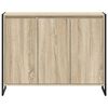 vidaXL Side Cabinet Sonoma 96.5 x 30 x 75 cm Engineered Wood