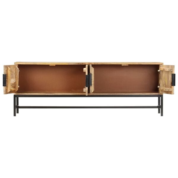 vidaXL TV Cabinet 140x30x50 cm Solid Mango Wood