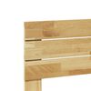 vidaXL Headboard 180 cm Solid Wood Oak