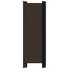 vidaXL 6-Panel Room Divider Brown 300x180 cm