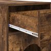 vidaXL Cat House Smoked Oak 72 x 42.5 x 70 cm Engineered Wood