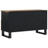 vidaXL TV Cabinet 80x33x46 cm Solid Wood Mango&Engineered Wood