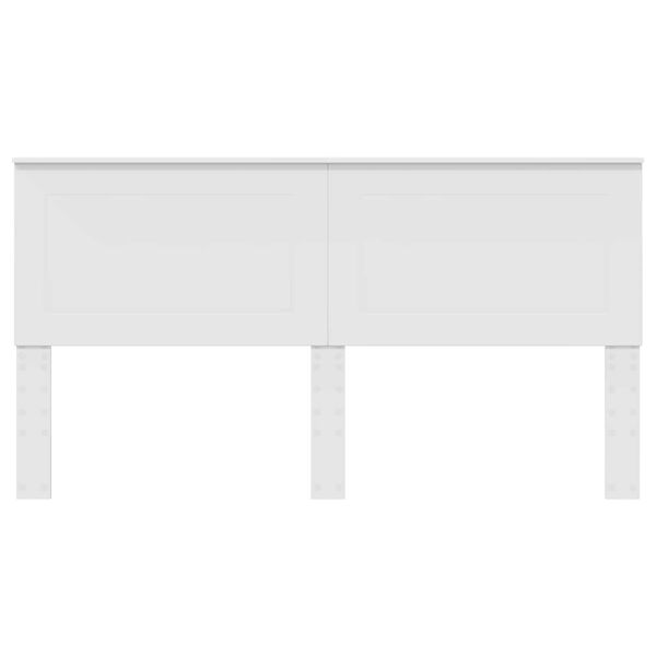 vidaXL Headboard White 200 cm Engineered Wood