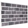vidaXL Wall Panels 10 pcs 100 x 50 cm Black and Grey EPS Foam