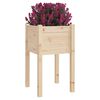 vidaXL Garden Planter 50x50x70 cm Solid Pinewood