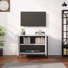 vidaXL TV Cabinet with Doors Grey Sonoma 60x35x45 cm Engineered Wood