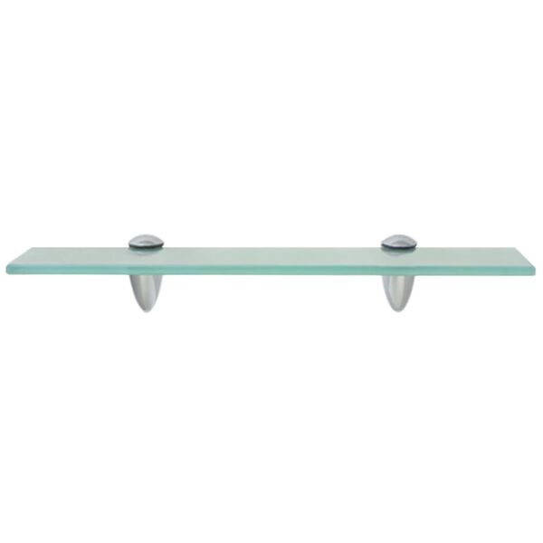 vidaXL Floating Shelves 2 pcs Glass 40x20 cm 8 mm