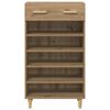 vidaXL Shoe Cabinet Artisian Oak 60 x 35 x 105 cm Engineered Wood
