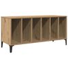 vidaXL Record Cabinet Artisan Oak 100x38x48 cm Engineered Wood