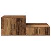 vidaXL Storage Cabinet 2 pcs Old Wood 118 x 41 x 40 cm Engineered Wood