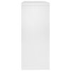 vidaXL Wall Cube Shelf White 69.5x29.5x69.5 cm MDF