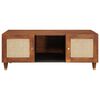 vidaXL Coffee Tables Brown 100 x 54 x 40 cm Cane and solid mango wood