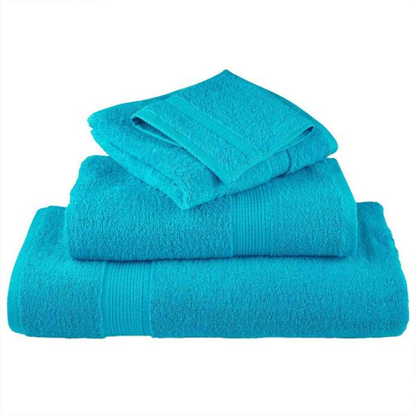 vidaXL Guest Towel SOLUND Turquiose Cotton