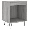 vidaXL Bedside Cabinets 2 pcs Grey Sonoma 40x35x50 cm Engineered Wood
