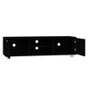 vidaXL TV Cabinet Black 140x40.5x35 cm Engineered Wood