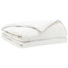 vidaXL Duvet FULDA 137 x 200 cm Summer 100 GSM 90% Goose Down White
