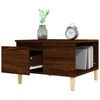 vidaXL Coffee Table Brown Oak 55x55x36.5 cm Engineered Wood